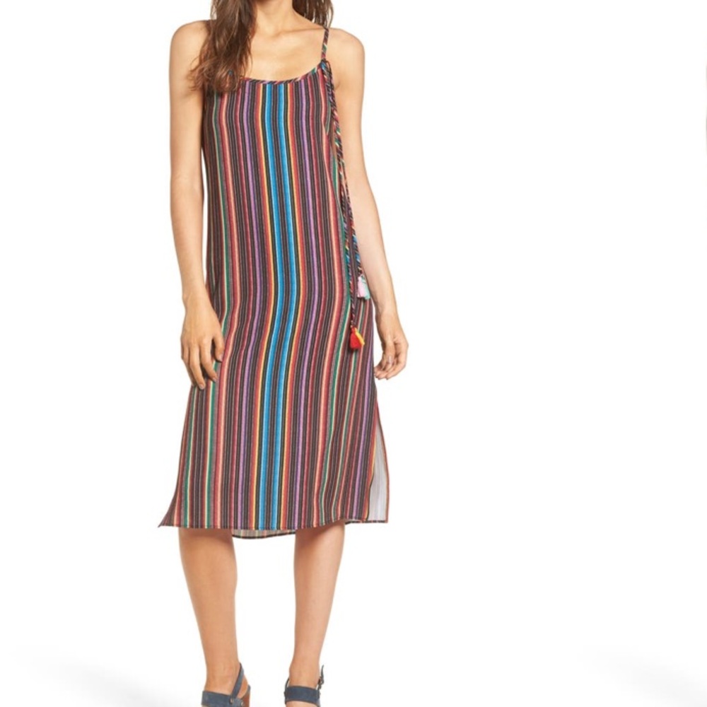Show Me Your Mumu Shiloh Tassel Slip Dress